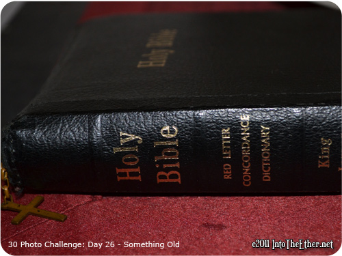 30 Day Photo Challenge: Day 26-Something Old