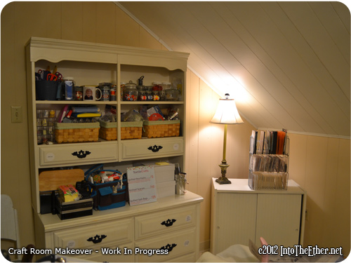 My Craft Room Makeover – Work In Progress