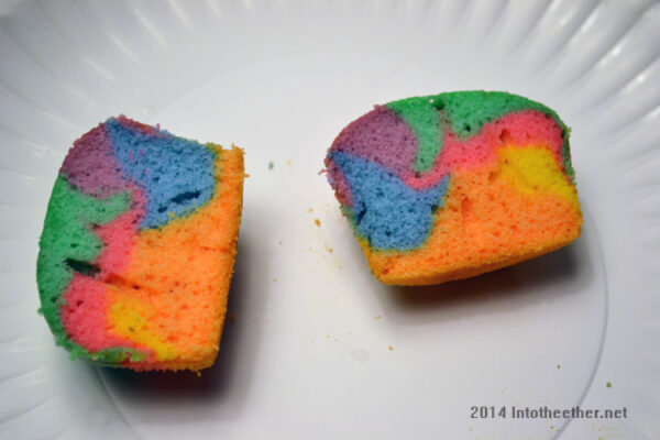 Rainbow Cupcakes
