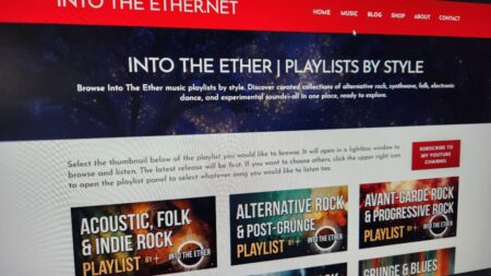 New Page | Into The Ether Playlists Organized by Musical Style