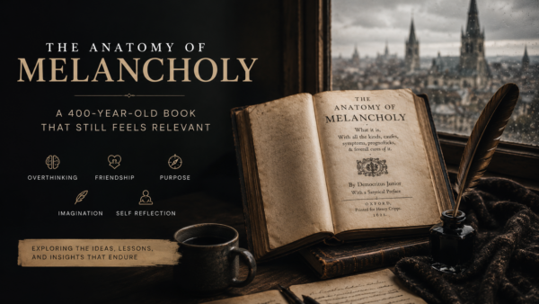 The Anatomy of Melancholy: A 400-Year-Old Book That Still Feels Relevant